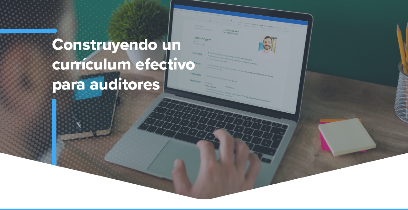 Construyendo un currículum efectivo para auditores